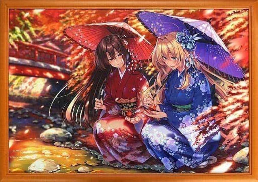Amazon.co.jp: 絵師100人展08 ピロ水 複製原画「秋麗 あきうらら